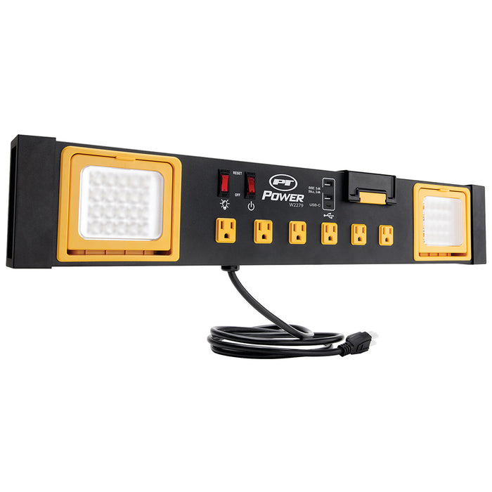 Heavy-Duty Workbench Power Strip Station