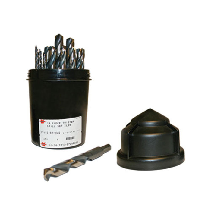 Twist Drill Bit Set XL 28 - 29 Pieces