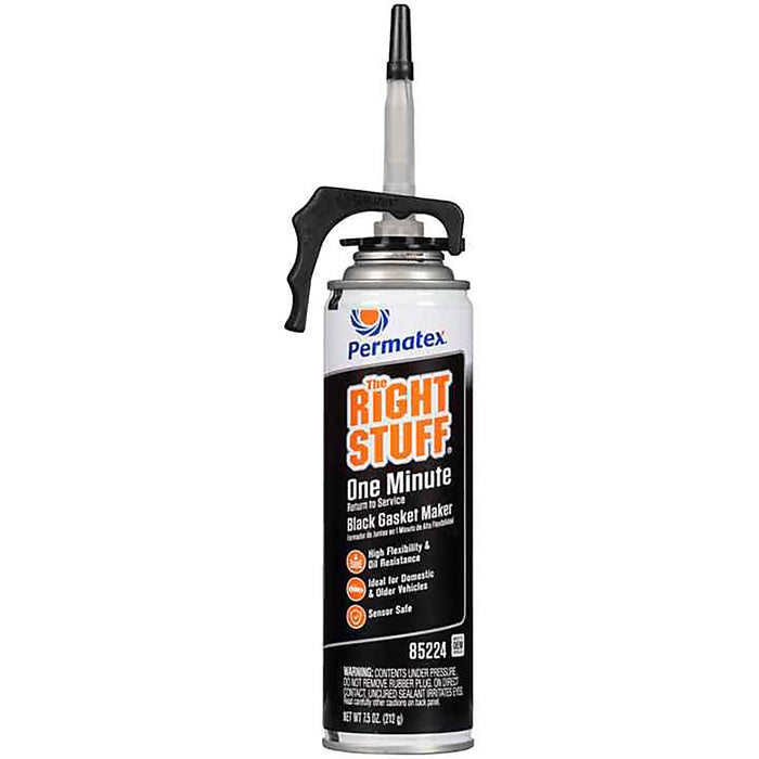 Permatex The Right Stuff Black 1-Minute Gasket Maker