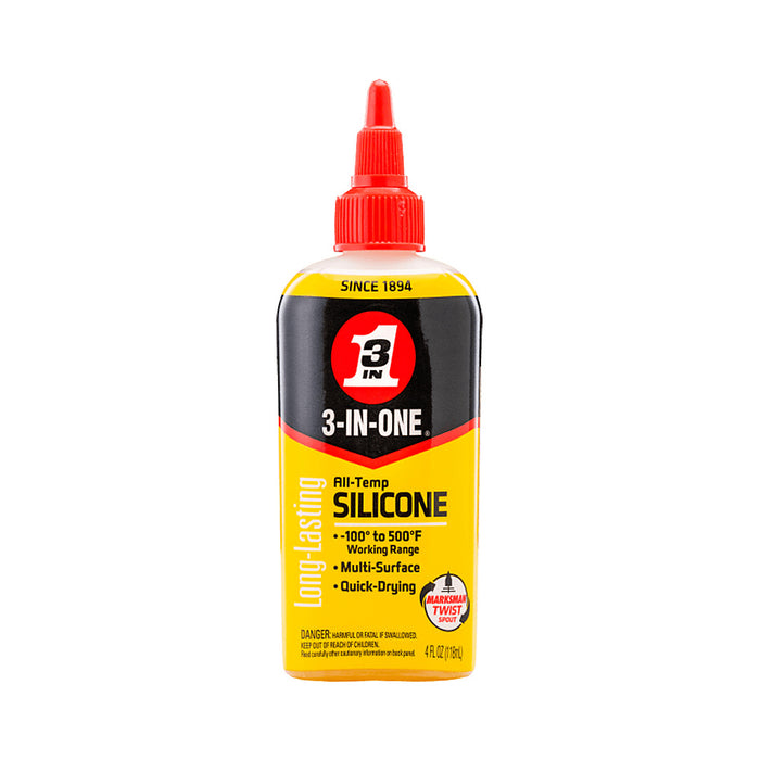 3-IN-ONE® All-Temp Silicone Oil – 4 fl. oz.