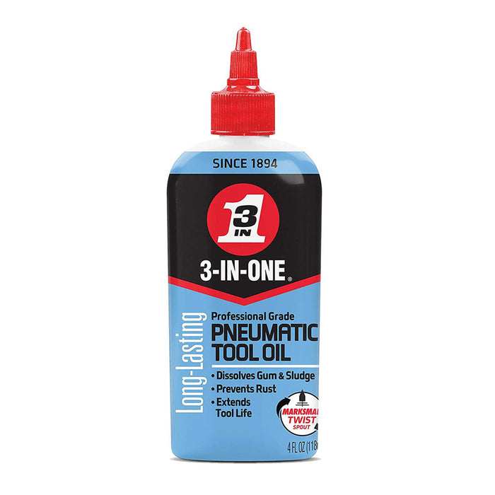 3-IN-ONE Professional Grade Pneumatic Tool Oil – 4 fl. oz.