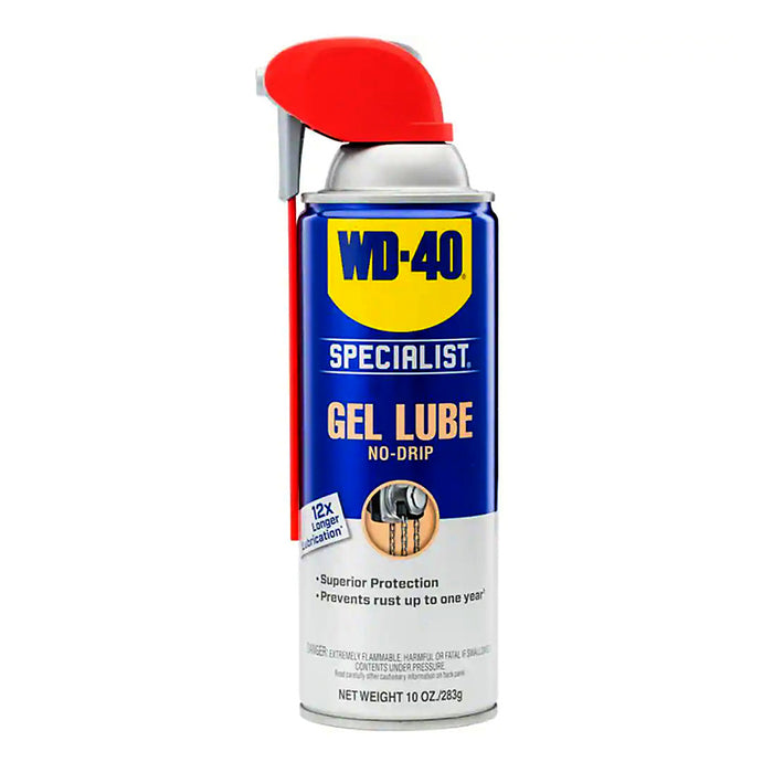 WD-40 Specialist Spray & Stay Gel Lubricant – 10oz