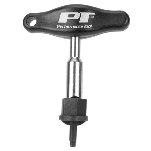 Oil Drain Plug T-Handle Remover Tool with Adapters, 3/8 Inch