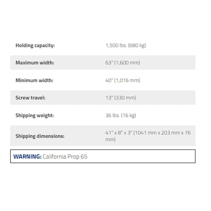 Ranger RST-500ES Engine Support
