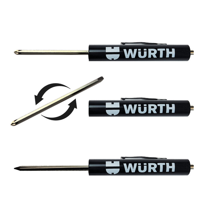 Wurth Reversible Blade Mini Screwdriver