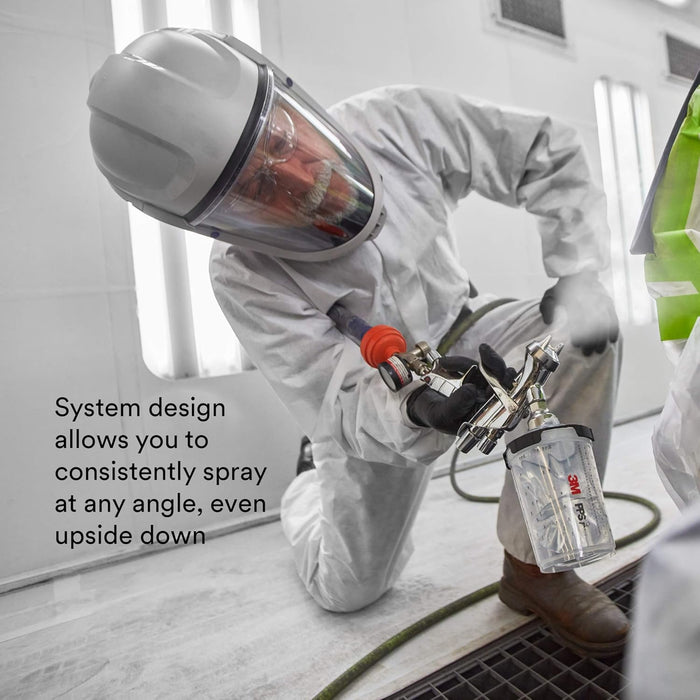 3M™ PPS™ Series 2.0 Spray Cup System Kit, 26024, Large (28 fl oz, 850 mL), 200 Micron Filter, 1 kit per case