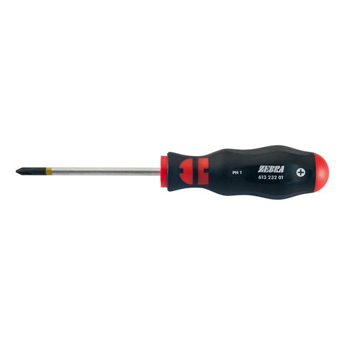 ZEBRA Phillips Head Screwdriver - Round Blade - PH3 x 150mm Long