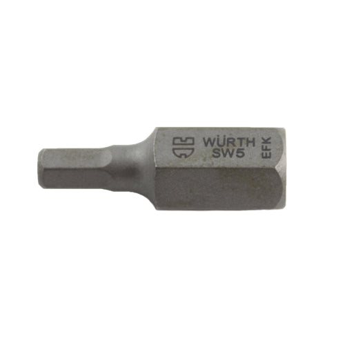 Hexagon Socket Bit M12, 1/4 Inch Drive, 30mm Length