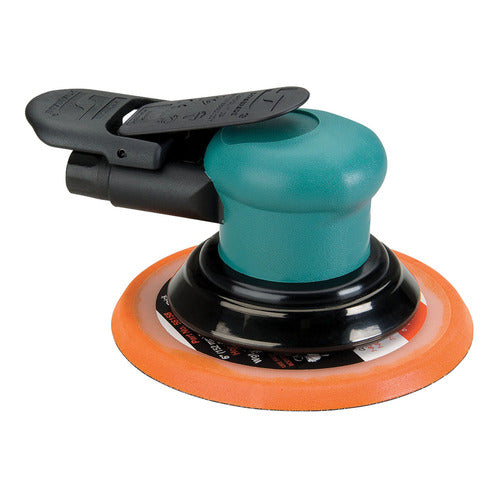 Dynabrade 6" (152 mm) Dia. Non-Vacuum Dynorbital-Spirit Random Orbital Sander, .25 hp, 12,000 RPM, 3Exhaust, Hook Pad