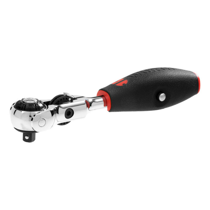 ZEBRA 1/4 Inch Ball-Head 3-in-1 Ratchet (Ratchet, Screwdriver and T-handle)