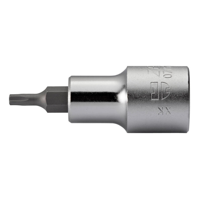 ZEBRA 1/2 Inch Torx Socket Bit Short TX50