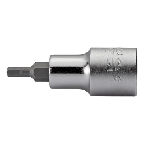 ZEBRA 1/2 Inch Hexagon Socket Bit - 12mm - 140mm Long