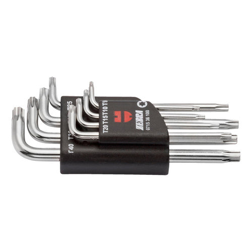 ZEBRA Torx Allen Key Set (8 Pieces - TX 9, 10, 15, 20, 25, 27, 30, and 40)