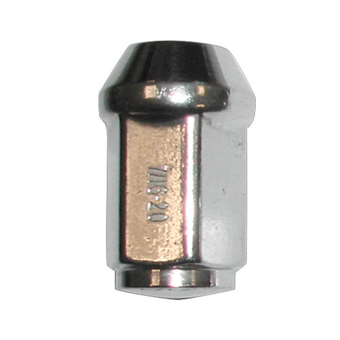 Lug Nut Chrome, 7/16-20, 3/4 Hex