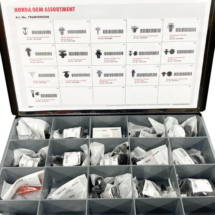 Honda OEM Assortment 332pc