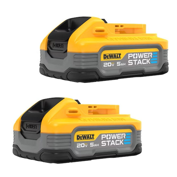 DEWALT® 20V MAX* POWERSTACK™ 5Ah Battery 2 Pack