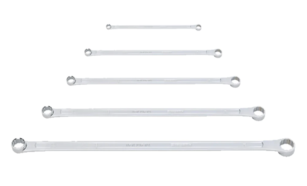 POWERDRIV® (12-Point) Double Box End Wrench Extra Long Package - 5 pieces
