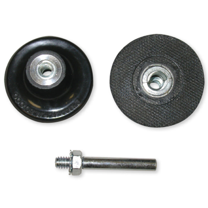 Backing Pad With Mandrel - Type 'R' - 2 Inch