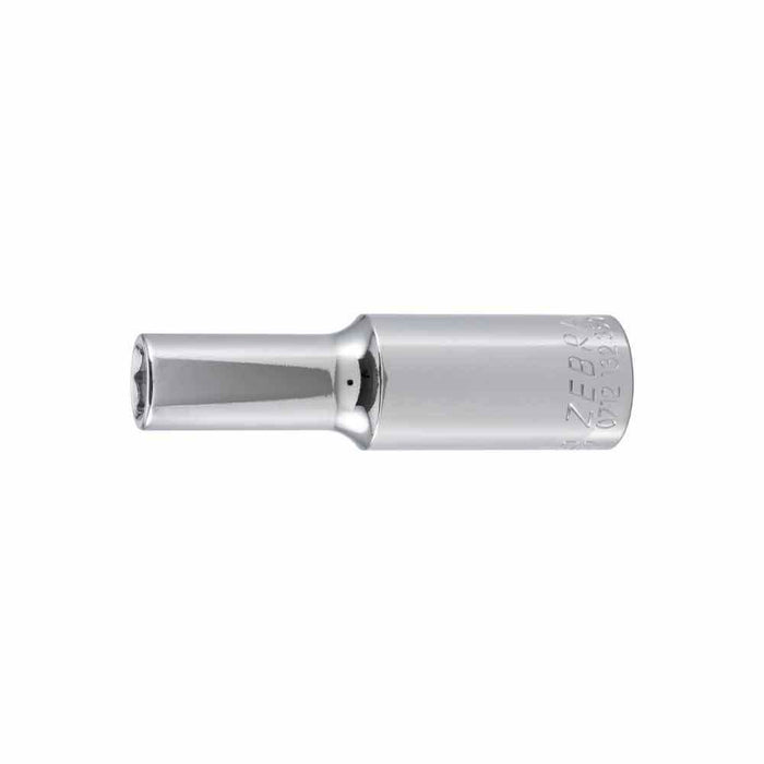 ZEBRA 1/2" Long Hex Socket - SAE