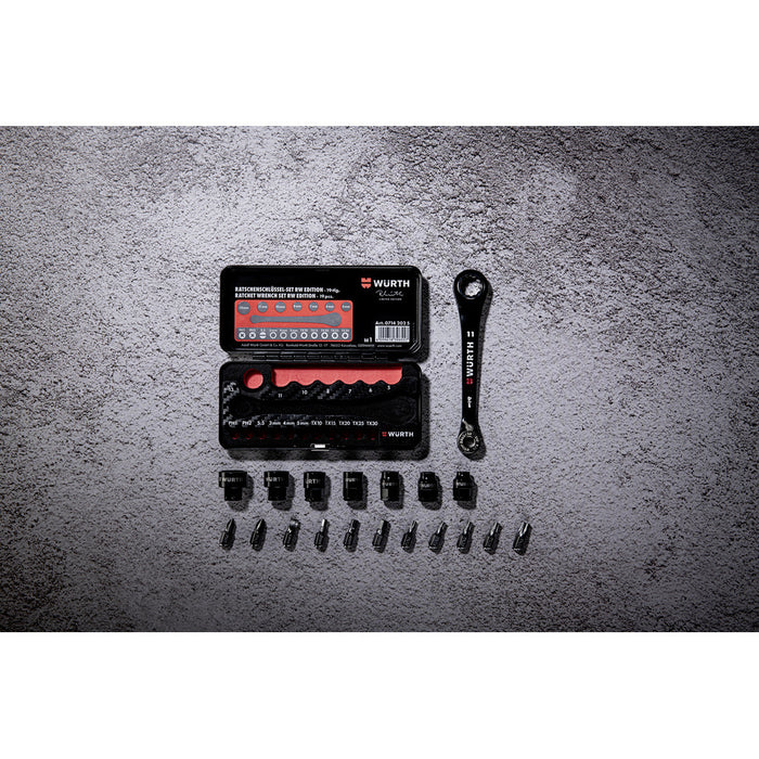 Reinhold Wurth Limited Edition Mini Ratchet Wrench Set