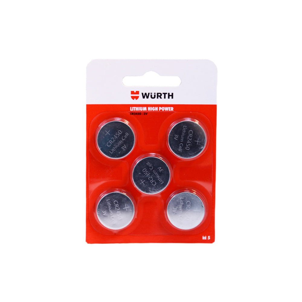 Wurth Lithium Battery CR 2450 3.0 Volts