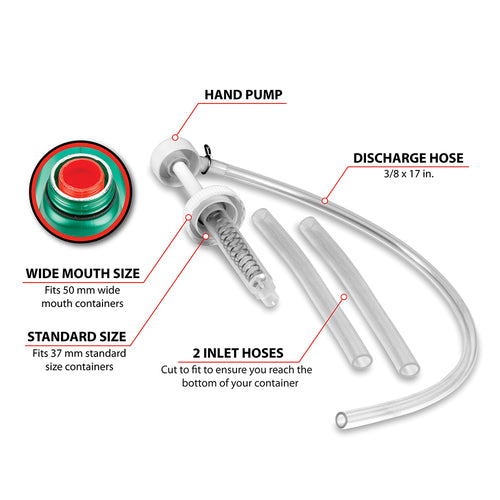 Gallon Fluid Pump - Standard & Wide Mouth