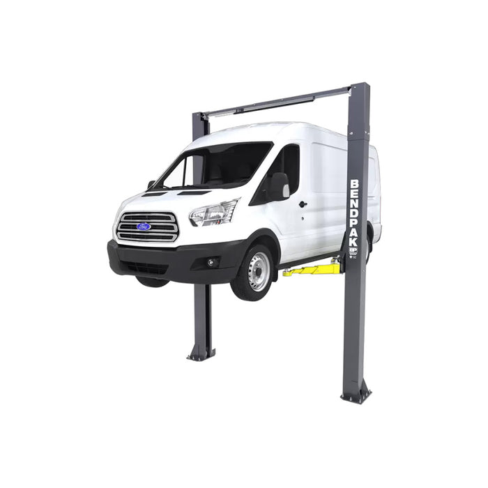 BendPak 10APX-181 2 Post Lift 10.000lbs Capacity ClearFloor Adjustable Width Base - 181" Height