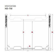 Load image into Gallery viewer, BendPak HD-7W 7,000-lb. Capacity / Wide Car Lift / High Rise
