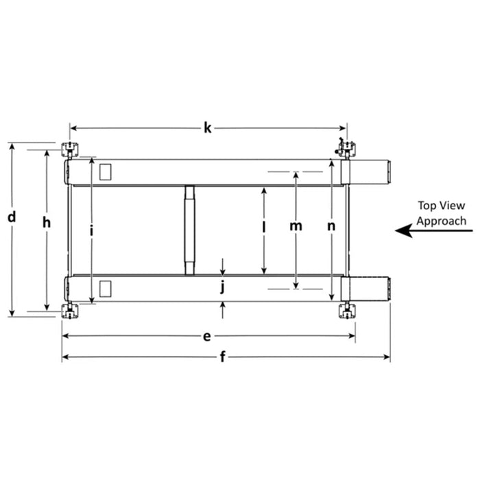 BendPak HD-75BXT 7,000-lb. Capacity/4-Post/AdjTrack/CarBoatLift