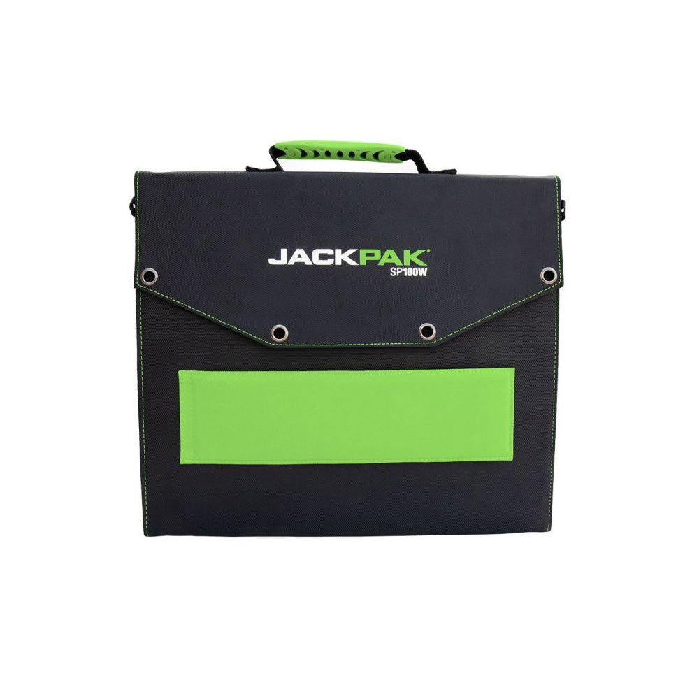 JackPak SP100W Flexible and Foldable, Compatible with Select Power Stations, Power Adapter To Connect Two SP100W Solar Panels