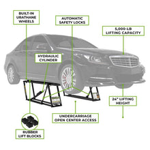 Load image into Gallery viewer, QuickJack 5000TL Portable Car Lift - Low Voltage
