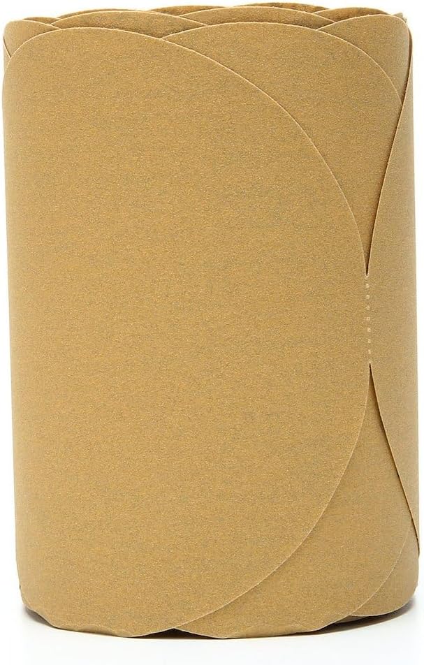 3M™ Stikit™ Gold Disc Roll, 01439, 6 in, P180, 175 discs per roll, 6 r ...
