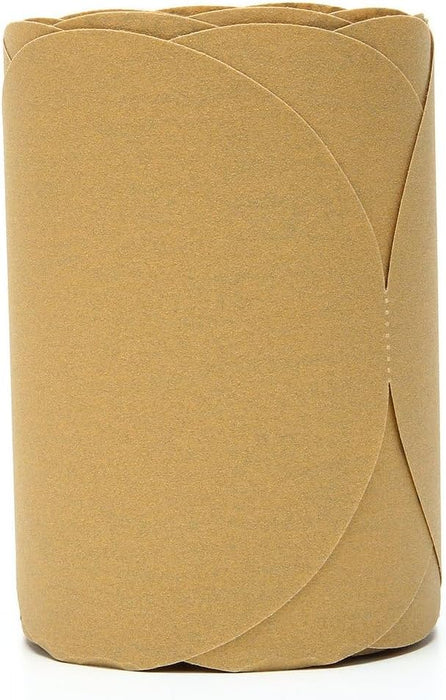 3M™ Stikit™ Gold Disc Roll, 01439, 6 in, P180, 175 discs per roll, 6 rolls per case