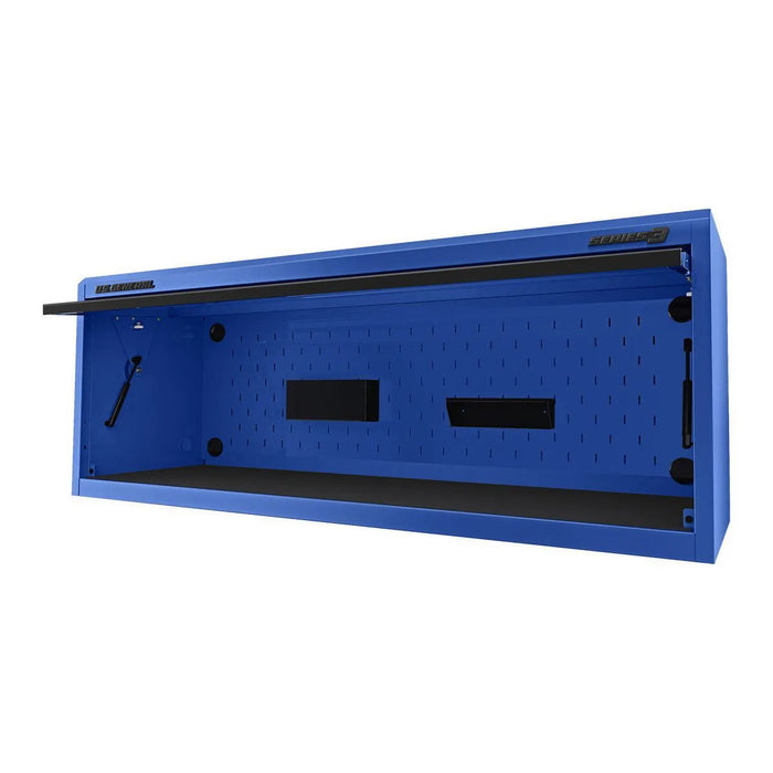 U.S. GENERAL 72 in. x 22 in. Work Center Hutch, Series 3, Blue