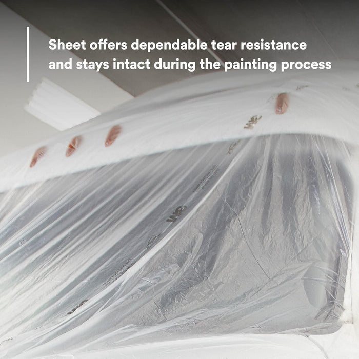 3M™ Overspray Protective Sheeting, 06742, 20 ft x 250 ft, 1 per case