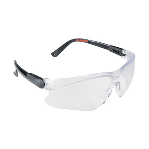 NSI N-Specs® Riptide® Clear Scratch-Resistant Lens Safety Glasses