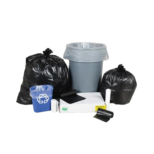 NSI Industrial 12-16 gal. 0.7 mil Low Density 24" x 33" Can Liners500/Case, Clear