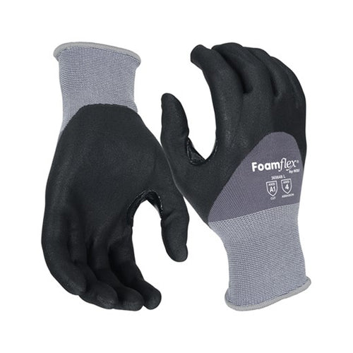 NSI Foamflex® 3/4 Dipped Nitrile Coated Glove
