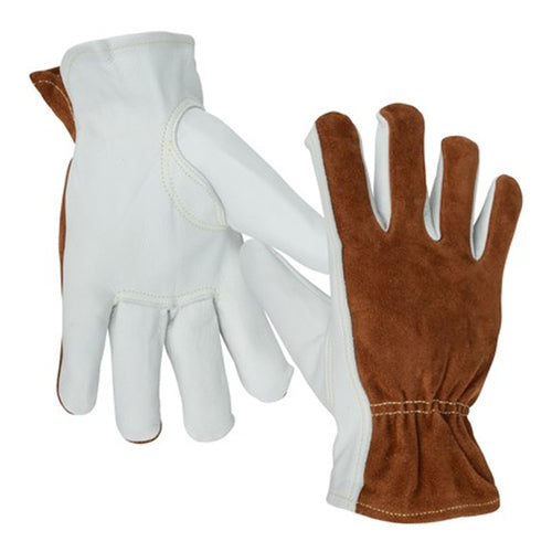 NSI Select Grade Grain Cowhide Leather Driver Gloves