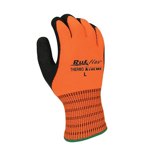NSI Ruf-flex® Thermo Xtreme Latex Palm Coated Hi-Vis Cold Temperature Work Gloves
