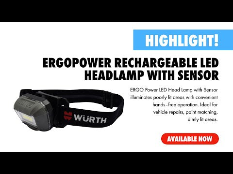 Wurth – Lampara Ergoligth PRO recargable LED 6 – JM Lubricentro