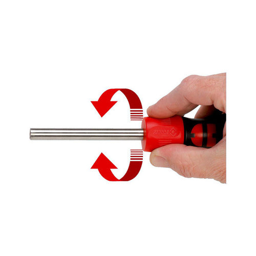 Zebra Ratchet Magazine Screwdriver (Includes 12 Bits)
