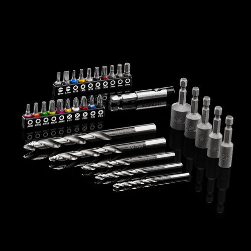 Reinhold Würth Limited Edition - 31 Piece ZEBRA Drill / ScrewdriverSet