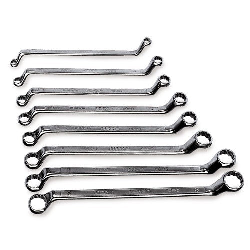 ZEBRA POWERDRIV® Metric Double Box End Wrench Set Deep Offset