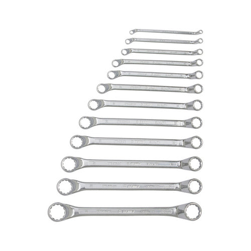 ZEBRA POWERDRIV® Metric Double Box End Wrench Set Deep Offset