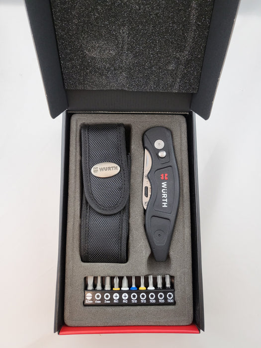 Wurth Trapezoidal Blade Knife and Bit Set