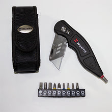 Load image into Gallery viewer, Wurth Trapezodial Blade Knife and Bit Set
