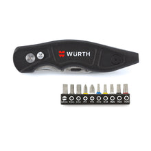 Load image into Gallery viewer, Wurth Trapezodial Blade Knife and Bit Set

