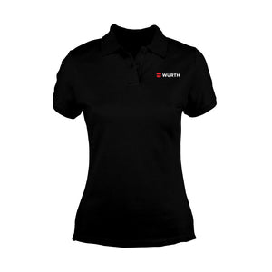 Wurth Women Polo Shirt - Black