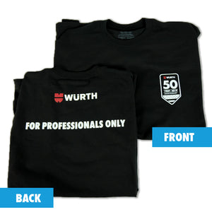 Wurth Professionals Only 50th T-shirt